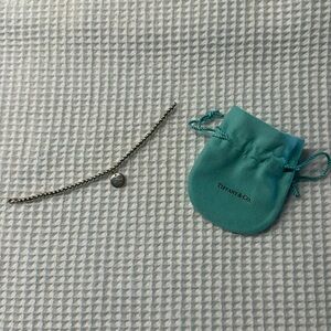 Authentic Tiffany Bracelet, Engraved I Love You